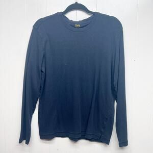 OVS Women's Navy Blue Long Sleeve Sweatshirt Size Medium Activewear Casual